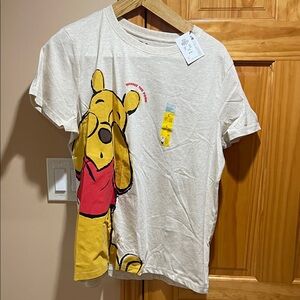 Disney Cream and Red Winnie the Pooh Tee